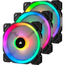 LL120 RGB 120mm Dual Light Loop RGB LED PWM Fan — 3x120, cu Lighting Node PRO