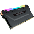Vengeance RGB Pro 8GB, DDR4, 3600MHz, CL18, 1x8GB, 1.35V, Negru