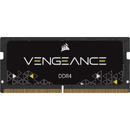Vengeance 32GB, DDR4 SODIMM, 2666MHz, CL18, 1x32GB, 1.2V, Negru