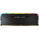 Vengeance RGB RS 8GB, DDR4, 3200MHz, CL16, 1x8GB, 1.35V, Negru