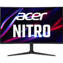 Nitro XZ322QUV3, ZeroFrame, 31.5 inch, VA, QHD, 2560 x 1440, HDMI, DisplayPort, Curbat 1500R, 180Hz, 5ms, Negru
