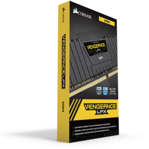 Corsair Memorie DDR4, 1x16GB, 2400MHz, C16, 1.20V, Negru, VENGEANCE LPX