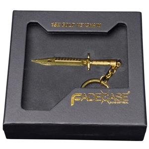 Fadecase Keychain 18K Gold - M9 Bayonet