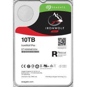 Seagate Ironwolf Pro 10TB, 7200RPM, 256MB cache, (ST10000NE0004)