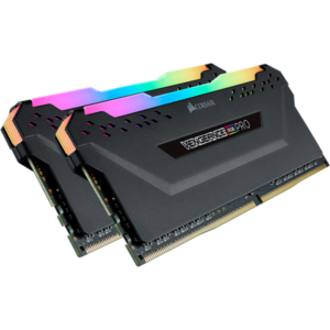 Corsair Vengeance RGB PRO 16GB, DDR4, 2666MHz, CL16, 2x8GB, 1.2V, Negru