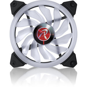 Ventilator Raijintek IRIS 14 Rainbow RGB LED Fan, 2pcs set including Controller - 140mm