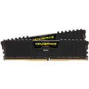 VENGEANCE LPX 32GB, DDR4, 3000MHz, CL16, 2x16GB, 1.35V, Negru