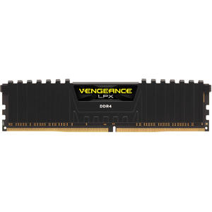 Corsair Memorie DDR4, 16GB, KIT 2x8GB, 3600MHz, C18, 1.35V, Negru, VENGEANCE LPX