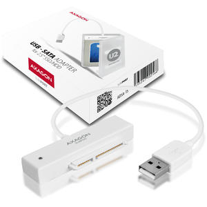 AXAGON Rack Extern ADSA-1S, USB 2.0, SATA, HDD Adaptor Extern, 2.5", Alb