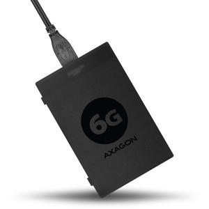 AXAGON Rack Extern ADSA-1S6, USB 3.0,  SATA 6G UASP, HDD Adaptor Extern, 2.5", Negru