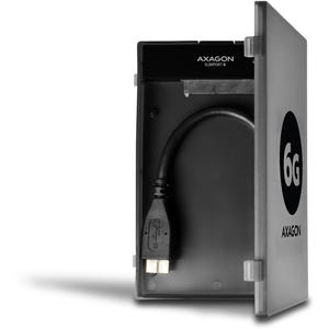 AXAGON Rack Extern ADSA-1S6, USB 3.0,  SATA 6G UASP, HDD Adaptor Extern, 2.5", Negru