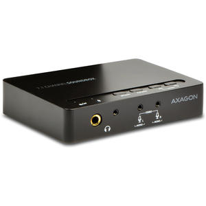 Placa de sunet AXAGON ADA-71 USB2.0 - SOUNDbox, sunet real 7.1, SPDIF, Iesire dedicata pentru casti