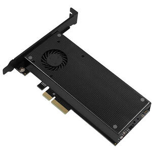 AXAGON Adaptor Intern PCEM2-DC, PCI-E 3.0 4x - DUAL M.2 SSD (NVMe + SATA), Voltaj Dual, Suport SSD pana la 110 mm + Cooler Activ