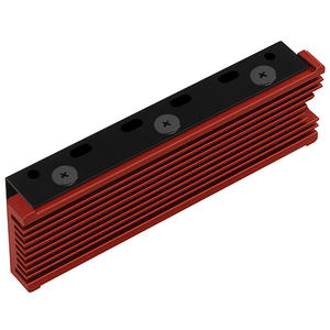 AXAGON Radiator Pasiv CLR-M2, pentru M.2 SSD, Suport SSD 80 mm, Aluminiu, Pad-uri termice silicon incluse