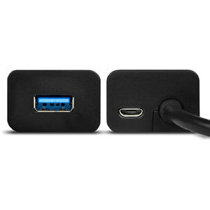 Hub AXAGON Hub USB HUE-S2BP 4x USB3.0, Charging Hub, Cablu 120 cm, Conector incarcare MicroUSB, Include adaptor alimentare