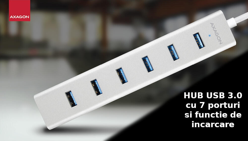 HUE-SA7BP USB3.0 CHARGING hub