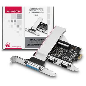 AXAGON PCEA-SP, Adaptor PCI-Express la 2x Serial + 1x Parallel