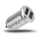 PWC-5V4, Alimentator masina SMART, 5V 2,4A + 2,4A, 24W, Aluminiu, Gri