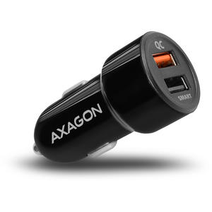 AXAGON PWC-QC5, Incarcator masina Smart, 5V 2,4A + QC3.0, 30W, Negru