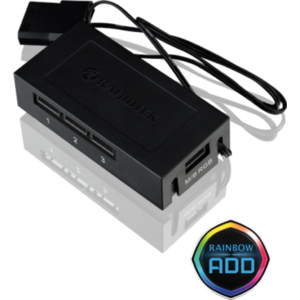 RAIJINTEK RBW Control Set, 8 porturi, telecomanda, 5V