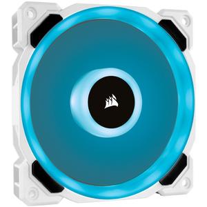 Ventilator Corsair LL Series, LL120 RGB White, 120mm Dual Light Loop RGB LED PWM Fan, 3 Fan Pack with Lighting Node PRO CO-9050092-WW