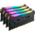 Corsair Vengeance RGB Pro 32GB, DDR4, 3600MHz, CL18, 4x8GB, 1.35V, Negru