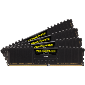 Corsair Vengeance LPX 32GB, DDR4, 4000 Mhz, CL19, 4x8GB,1.35V, Negru
