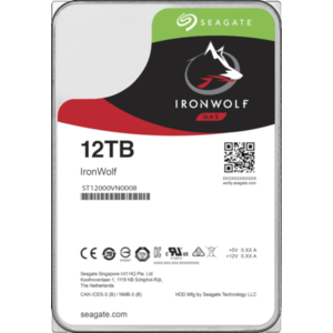Seagate Ironwolf 12TB, 7200RPM, 256MB cache, SATAIII