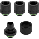 Set 4 Fitting-uri Compresie Hydro X Series XF Compression 10/13mm (3/8" / 1/2") ID/OD, Negru