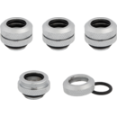 Pachet Fitting-uri 4 Buc Hardline Hydro X Series XF Hardline 12mm OD Fittings Four Pack Chrom