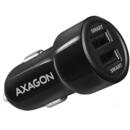 Incarcator auto Smart PWC-5V5, 5V 2,4A + 2,4A, 24W, Negru