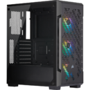 iCUE 220T RGB Airflow Tempered Glass Mid-Tower Smart Case — Negru
