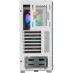 Corsair iCUE 220T RGB Airflow Tempered Glass Mid-Tower Smart Case — Alb