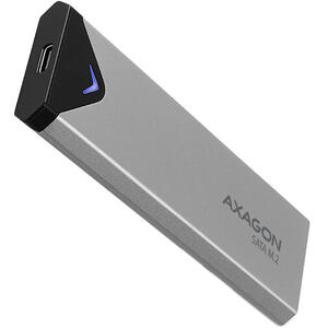 AXAGON Adaptor Extern EEM2-U3C, USB-C 3.1 Gen 1 - M.2 SATA SSD, Compatibilitate SSD 42-80 mm