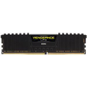 Corsair Memorie DDR4, 64GB, KIT 2x32GB, 3000MHz, C16, 1.35V, Negru, VENGEANCE LPX