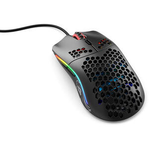 Glorious Mouse Gaming  Model O, RGB, 12000 DPI, 67g, 6 butoane, Negru Mat