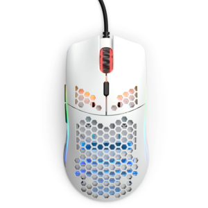 Glorious PC Gaming Race Mouse Gaming Model O Minus (Matte White)