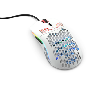 Glorious PC Gaming Race Mouse Gaming Model O Minus (Matte White)