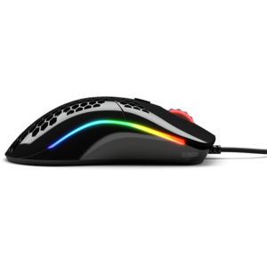 Glorious Mouse Gaming  Model O Minus, 12000 DPI, 59g, 6 butoane, Negru Lucios