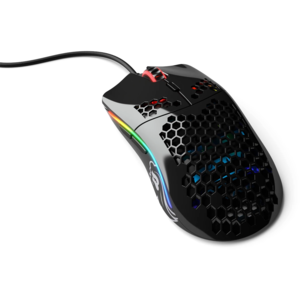 Glorious Mouse Gaming  Model O Minus, 12000 DPI, 59g, 6 butoane, Negru Lucios