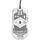 Glorious Mouse Gaming  Model O Minus, 12000 DPI, 59g, 6 butoane, Alb Lucios