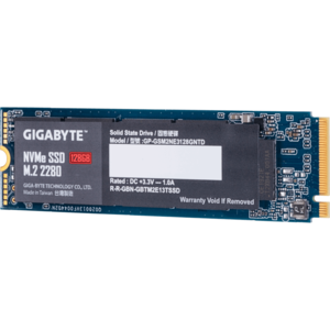 GIGABYTE SSD NVMe 128GB M.2 2280