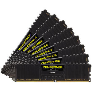 Corsair Vengeance LPX, 256GB, DDR4, 3200Mhz, CL16, 8x32GB, 1.35V, Negru