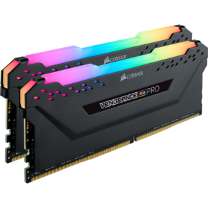 Corsair Vengeance RGB Pro, 64GB, DDR4, 3600Mhz, CL18, 2x32GB, 1.35V, Negru