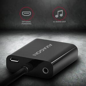 AXAGON RVH-VGAN, Adaptor HDMI la VGA FullHD, Audio OUT