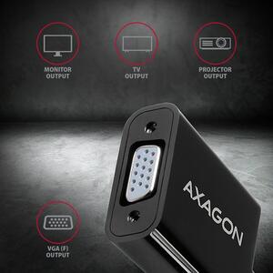 AXAGON RVH-VGN, Adaptor HDMI la VGA, FullHD