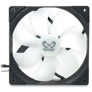 Ventilator Scythe Kaze Flex 140 mm Square RGB PWM Fan 300-1200 rpm