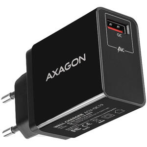 AXAGON Incarcator retea ACU-QC19, 1x QC3.0/AFC/FCP/SMART, 19W, Negru