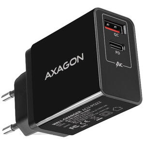 AXAGON ACU-PQ22, Alimentator retea QC3.0/AFC/FCP + PD Tip-C, 22W, Negru