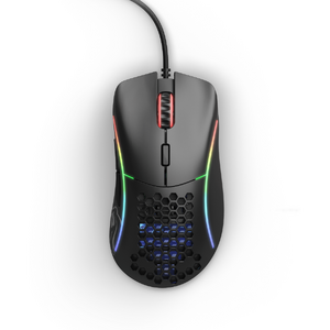 Glorious PC Gaming Race Mouse Model D, 12000 DPI, 69 grame, 6 butoane, USB 2.0, Negru mat